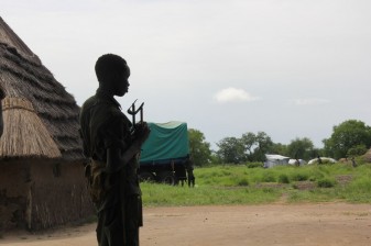 A child recruited by the South Sudan Democratic Movement\\Army. ©OSRSG-CAAC