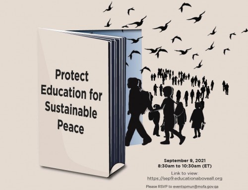 Invitation: The International Day to Protect Education From Attack