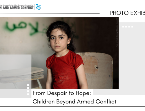 Photo Exhibition From Despair to Hope: Children Beyond Armed Conflict