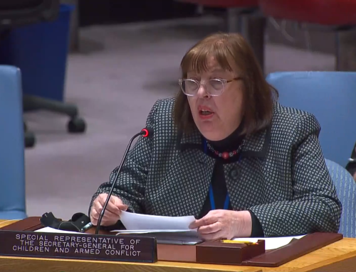 Statement by SRSG Gamba – Briefing of the UN Security Council on Children and Armed Conflict: Prevention of Grave Violations